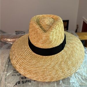 Brixton Straw Hat with Black Band sold by Nordstrom